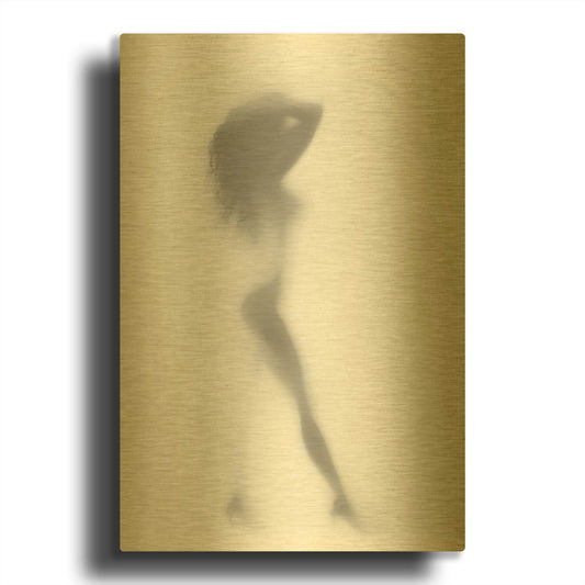 'Fashion' By Incado Gold Metal Wall Art