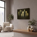 'Feathers' By Incado Gold Metal Wall Art