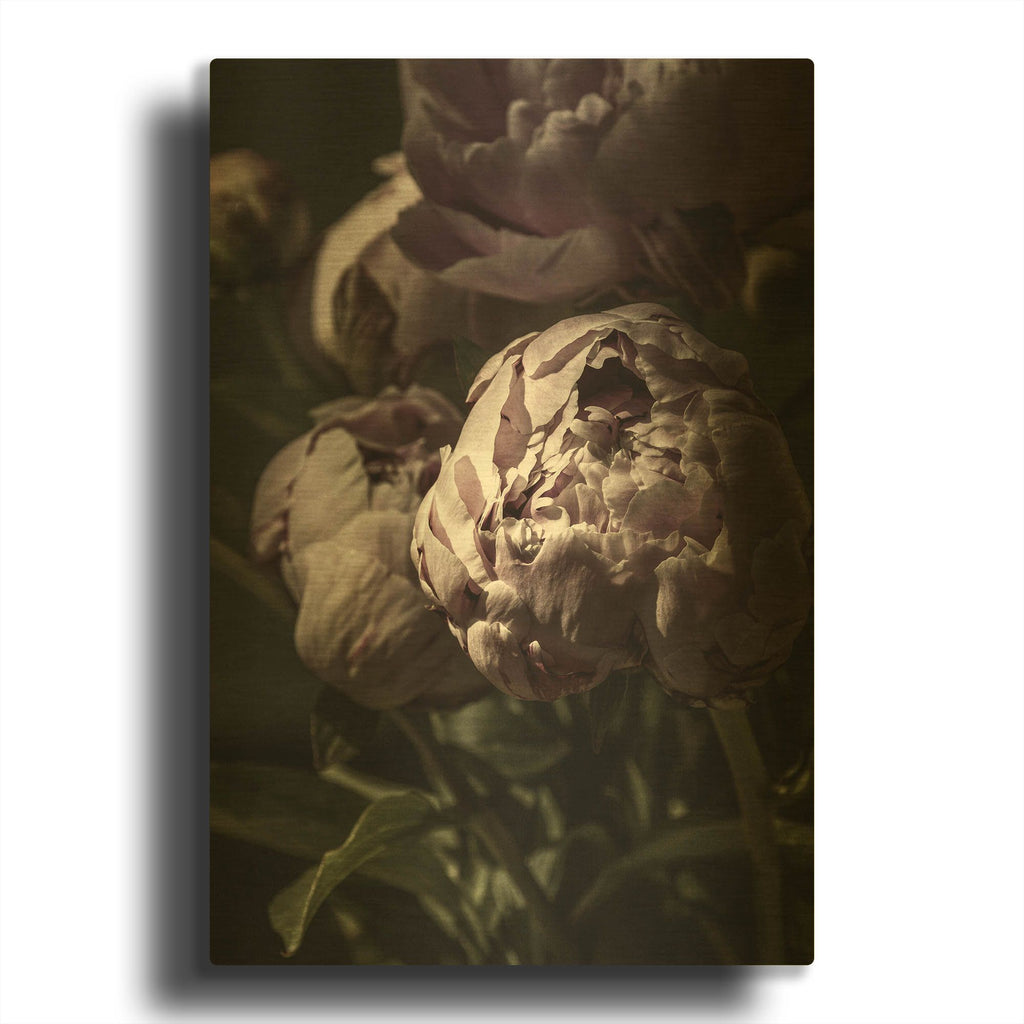 'Flower 3' By Incado Gold Metal Wall Art