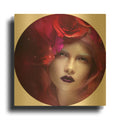 'Flower Girl' By Incado Gold Metal Wall Art