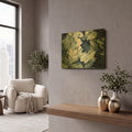 'Forest Floor' By Incado Gold Metal Wall Art