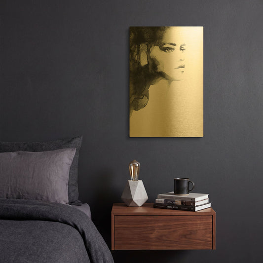 'Forest Queen' By Incado Gold Metal Wall Art