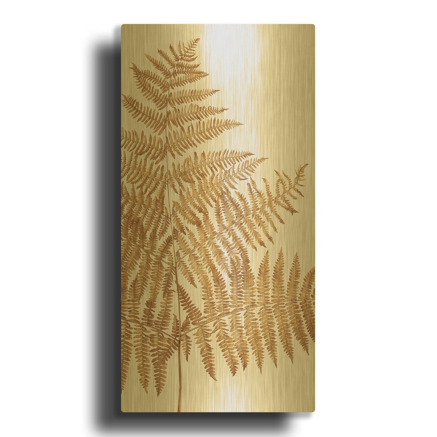 'Heaven on 3rd I' By Incado Gold Metal Wall Art