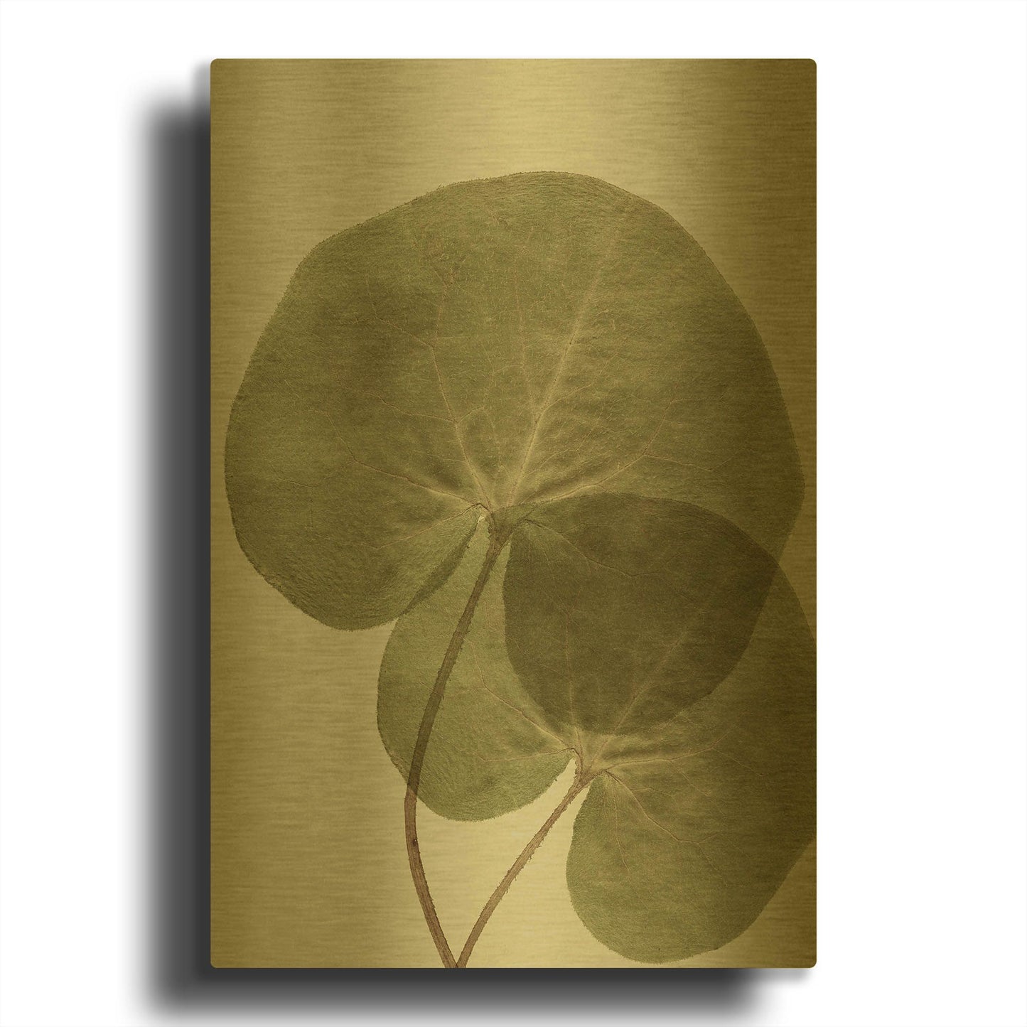 'Heaven on 3rd II' By Incado Gold Metal Wall Art