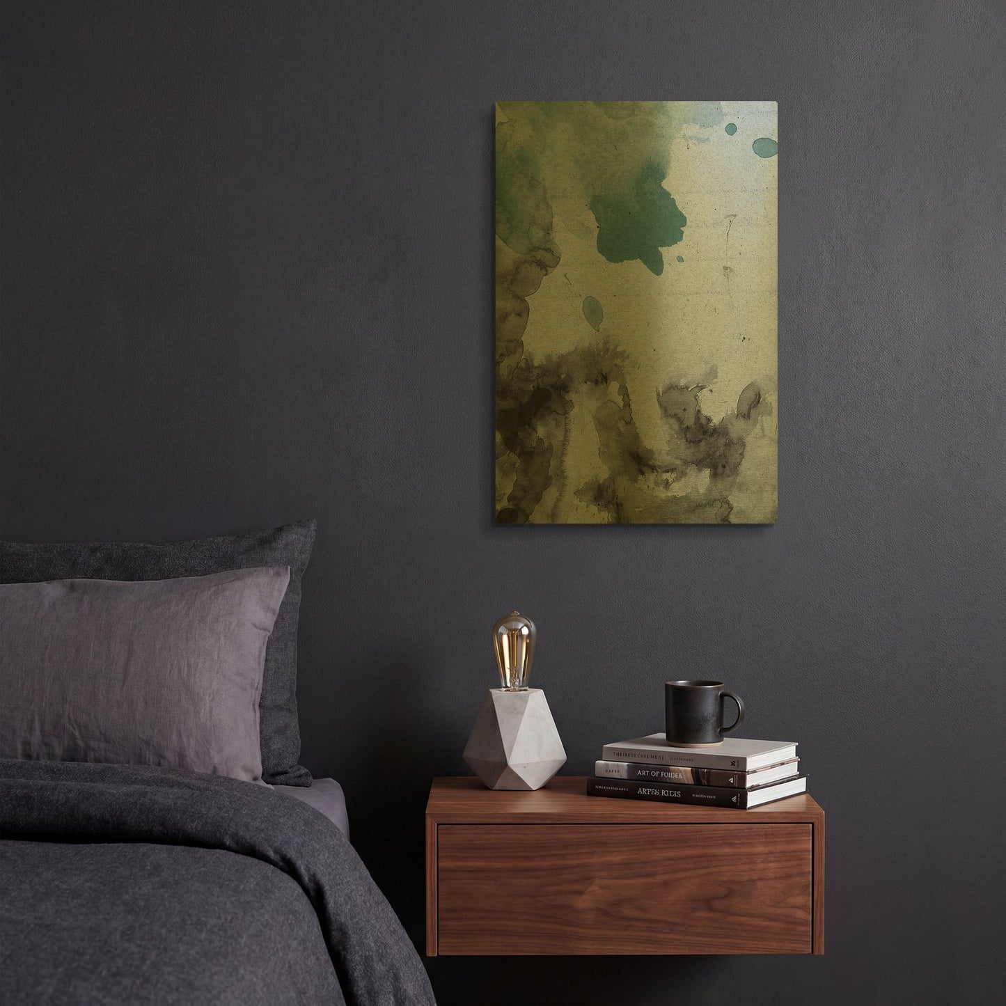 'Heaven on 3rd' By Incado Gold Metal Wall Art