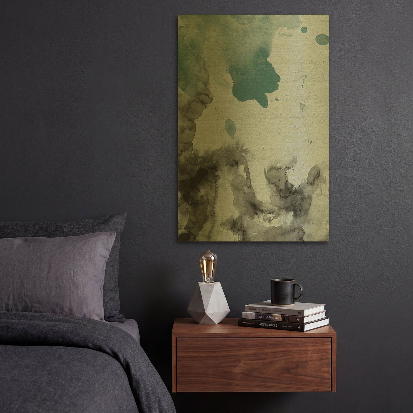 'Heaven on 3rd' By Incado Gold Metal Wall Art