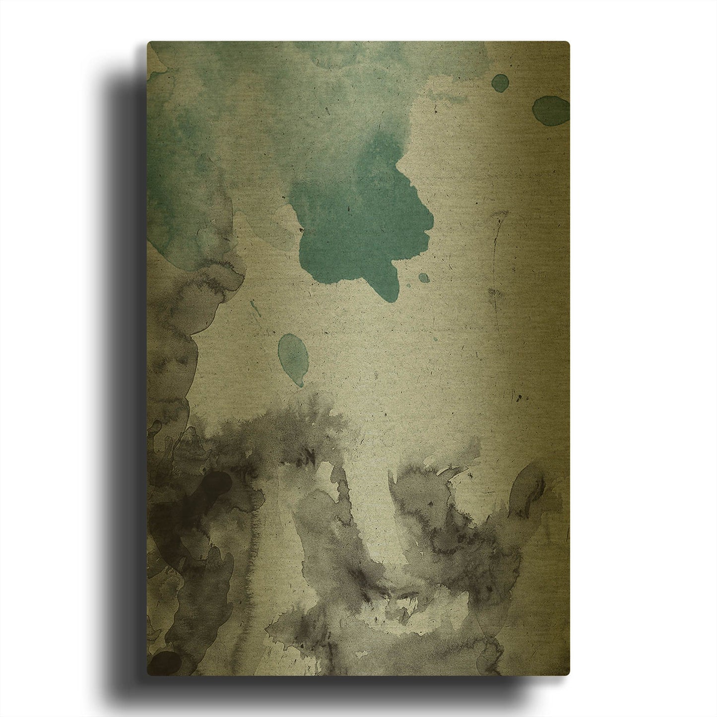 'Heaven on 3rd' By Incado Gold Metal Wall Art
