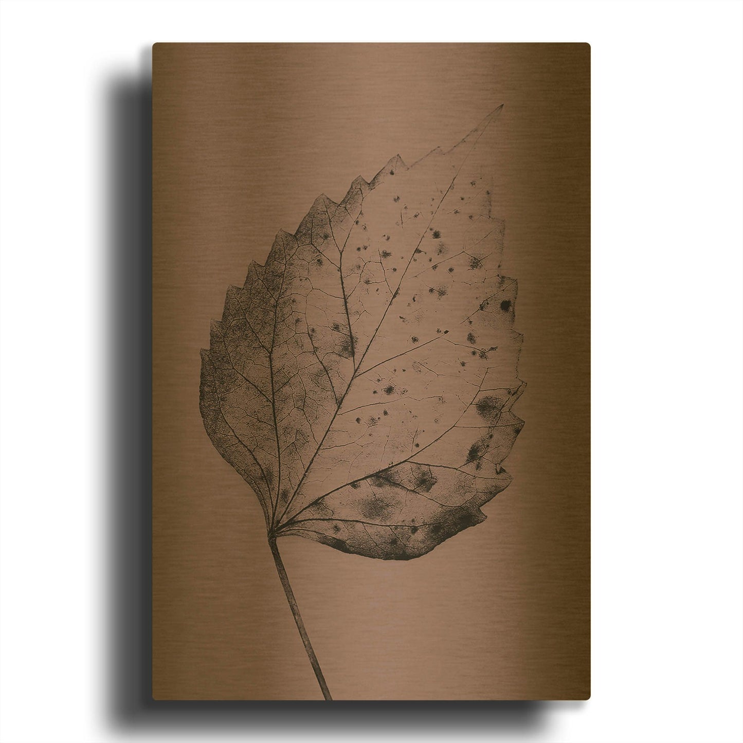 'Heaven on 3rd IV' By Incado Gold Metal Wall Art