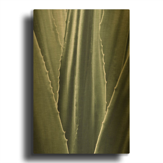 'Leaf I' By Incado Gold Metal Wall Art