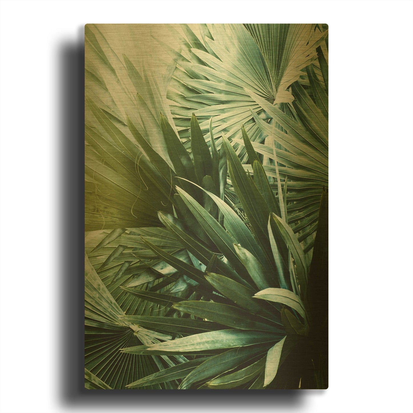 'Leaf II' By Incado Gold Metal Wall Art