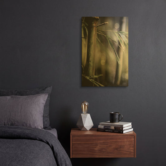 'Leaf IV' By Incado Gold Metal Wall Art