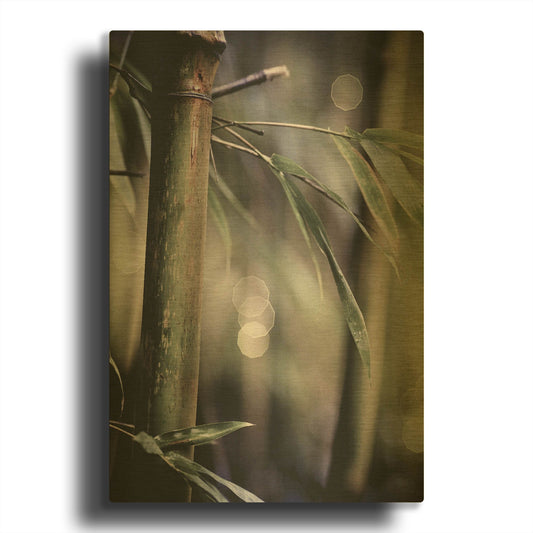 'Leaf IV' By Incado Gold Metal Wall Art