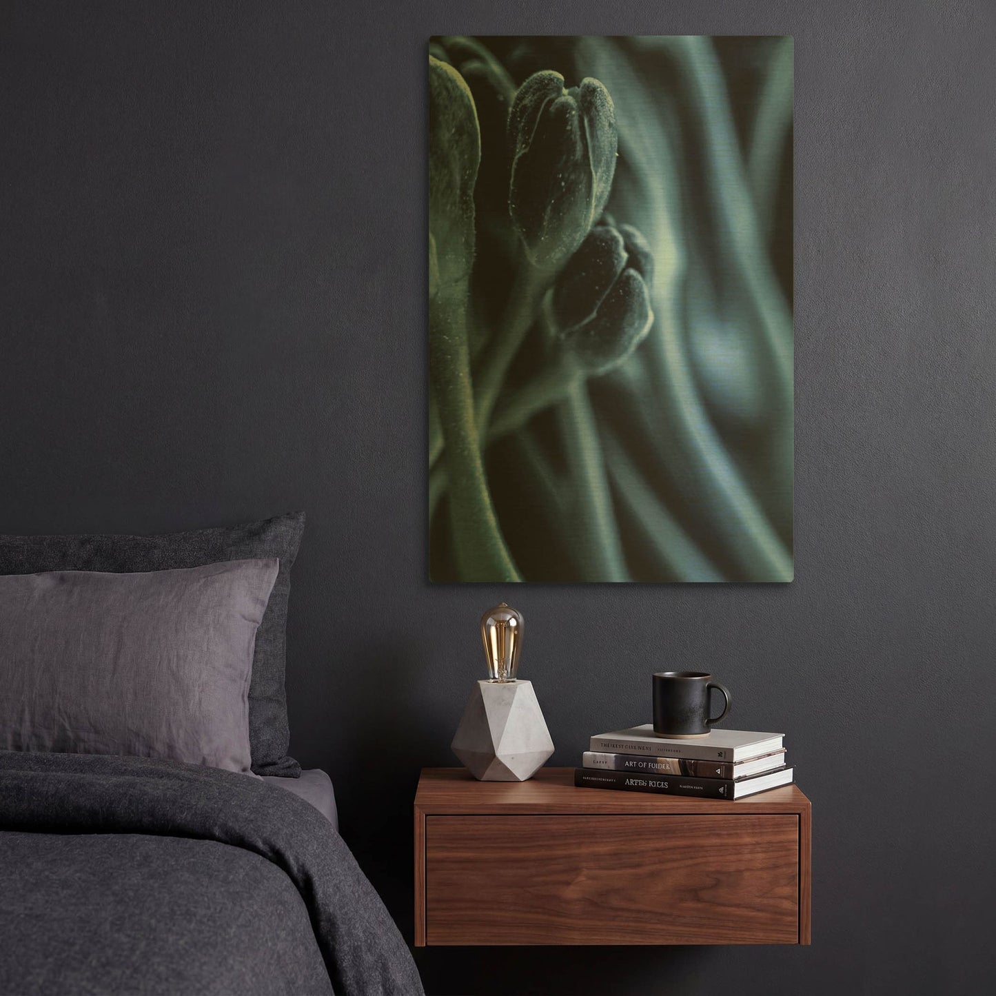 'Leaf VII' By Incado Gold Metal Wall Art