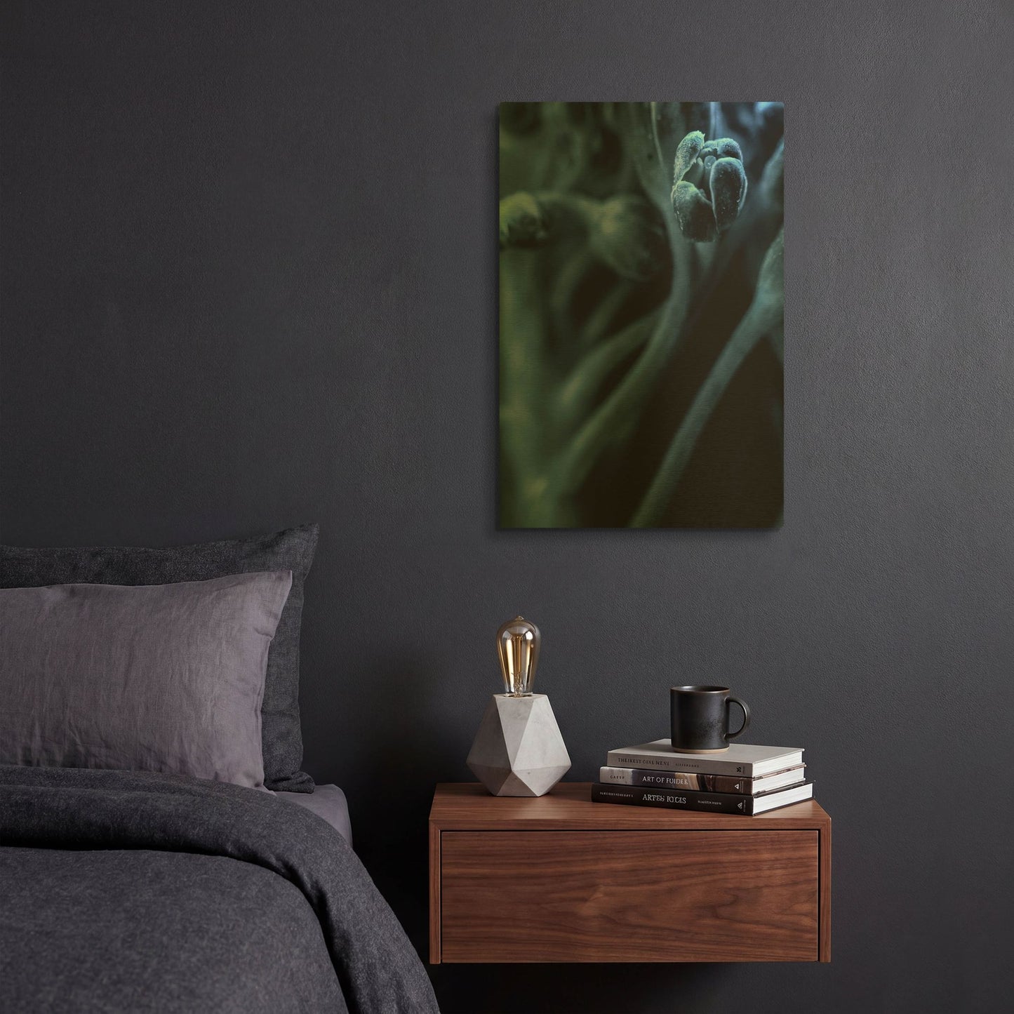 'Leaf VIII' By Incado Gold Metal Wall Art