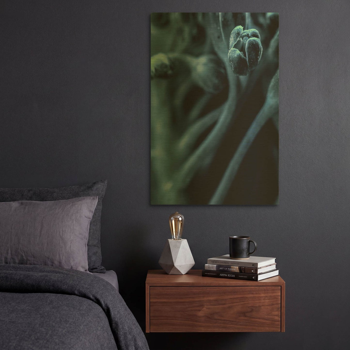 'Leaf VIII' By Incado Gold Metal Wall Art