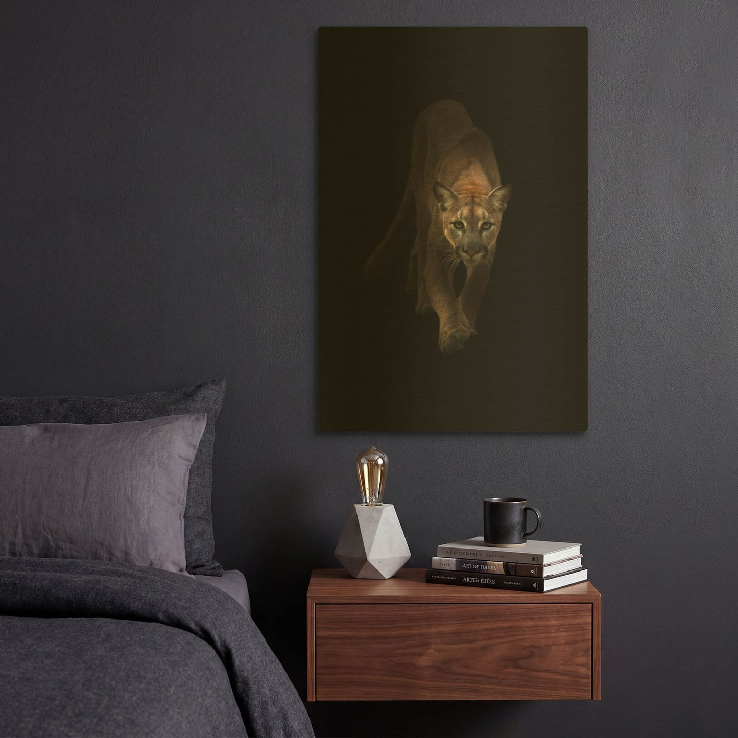 'Lion' By Incado Gold Metal Wall Art