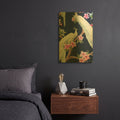 'Paradis Birds II' By Incado Gold Metal Wall Art