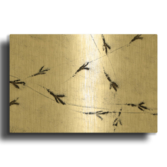 'Bird' By LUXE Gold Metal Wall Art