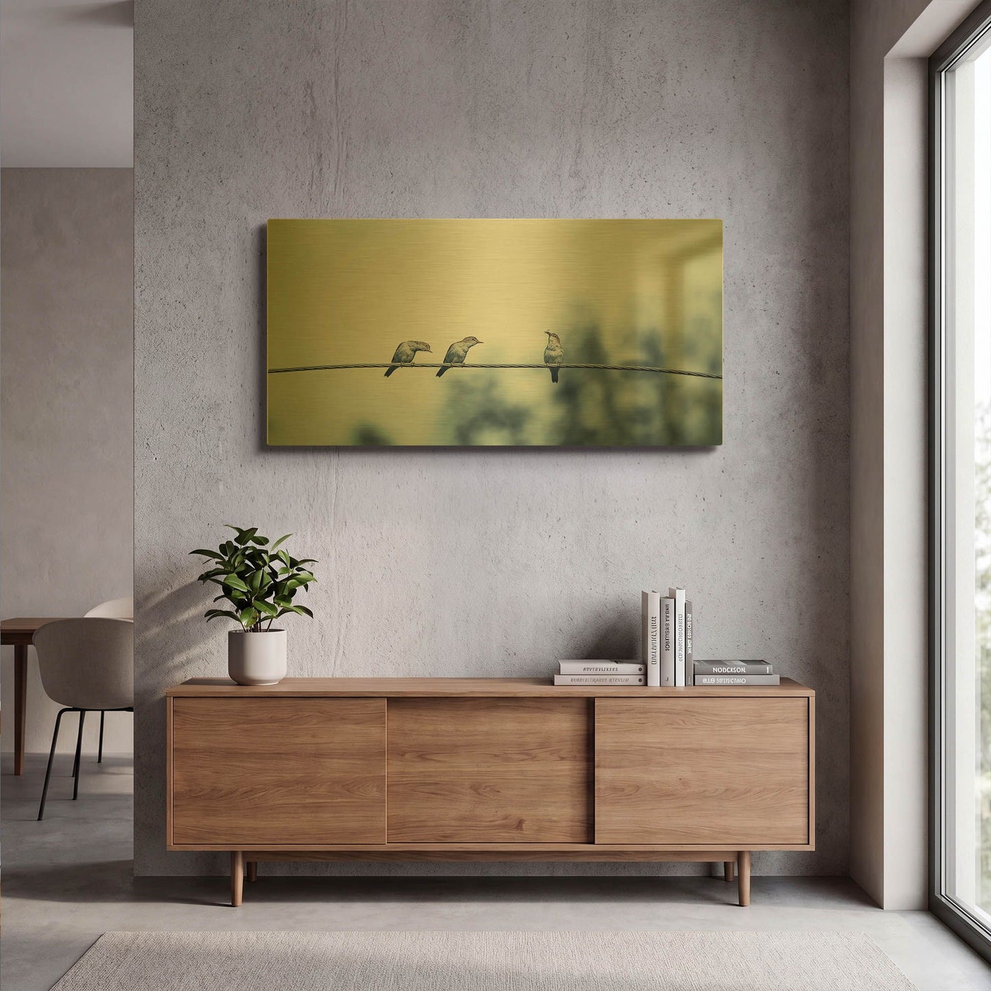'Three Musketeers' By LUXE Gold Metal Wall Art