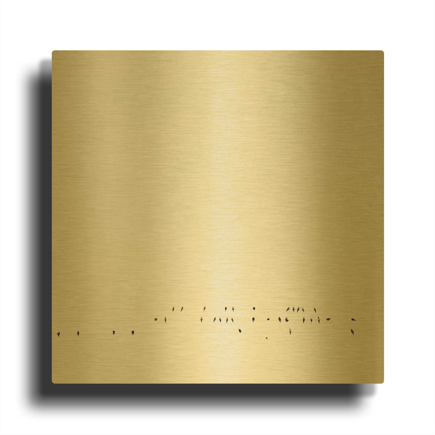 'Winter Sky' By LUXE Gold Metal Wall Art