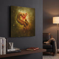 'Wanderer' By Mario Sanchez Nevado Gold Metal Wall Art