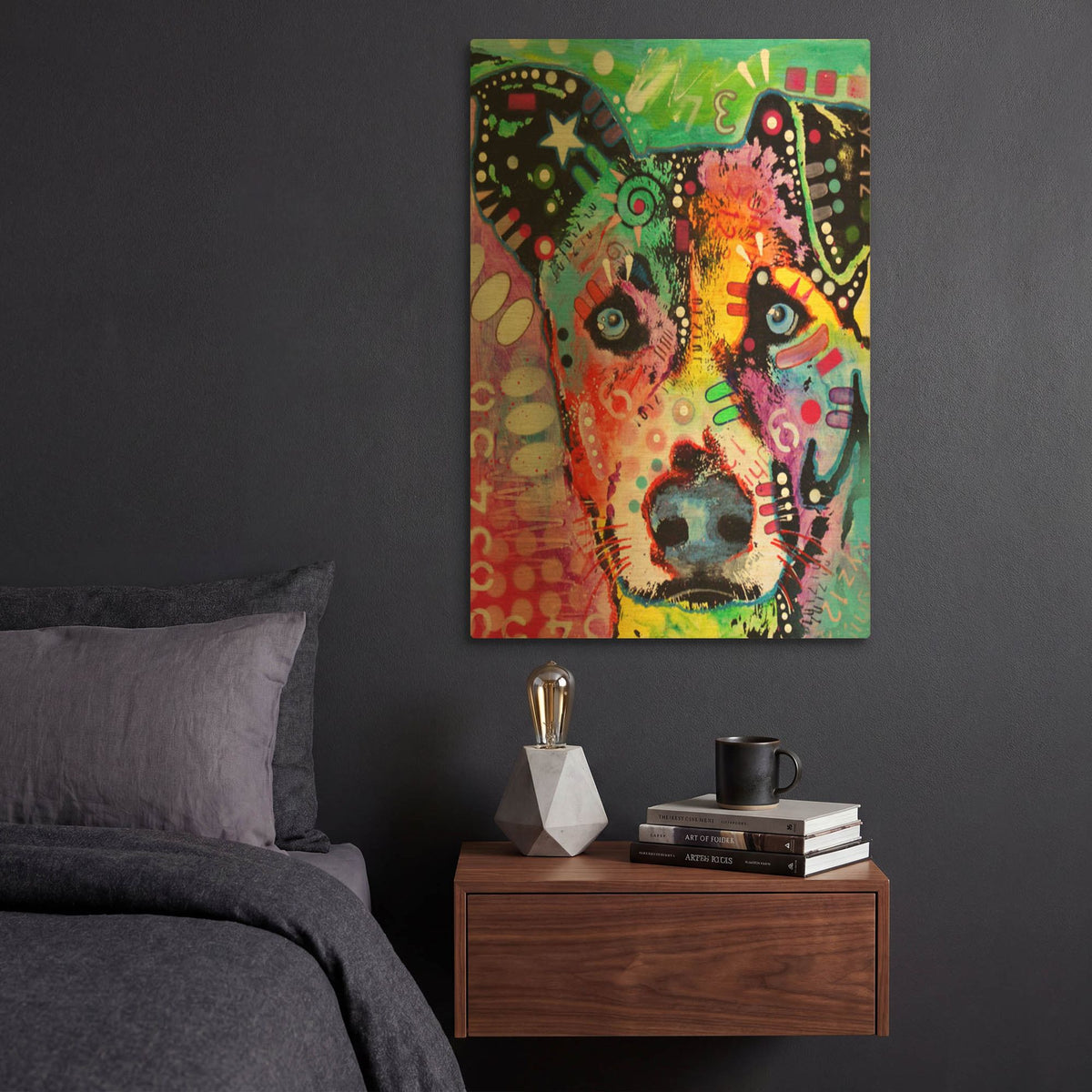 'Flipped' By Dean Russo Gold Metal Wall Art