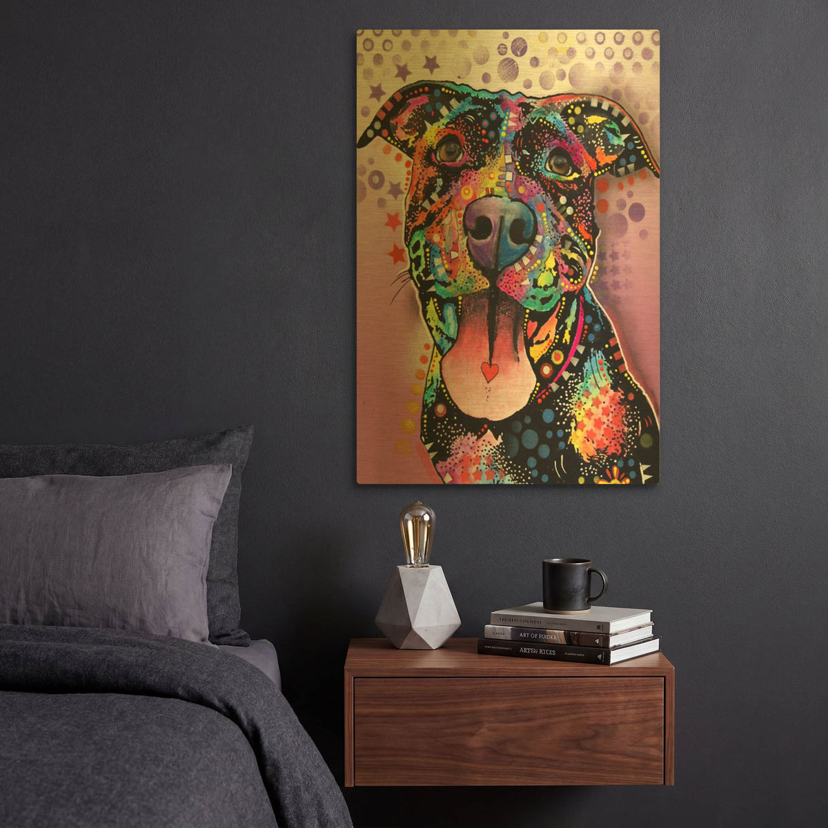 'Ms Understood' By Dean Russo Gold Metal Wall Art