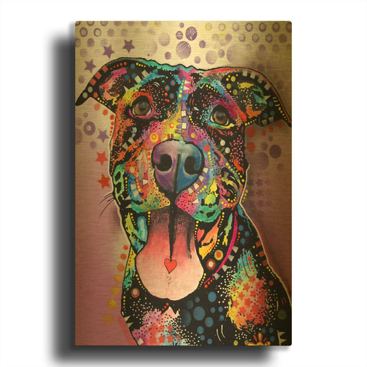 'Ms Understood' By Dean Russo Gold Metal Wall Art