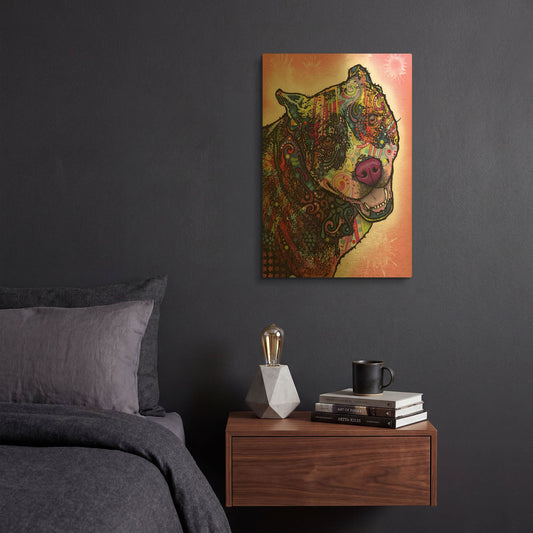 'Indelible' By Dean Russo Gold Metal Wall Art