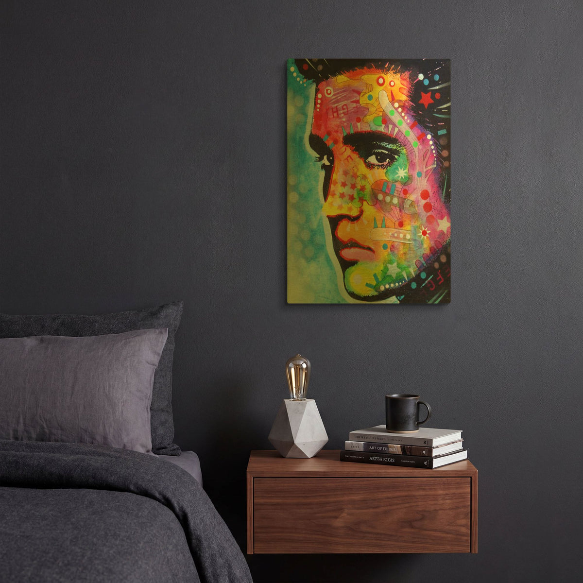 'The King' By Dean Russo Gold Metal Wall Art