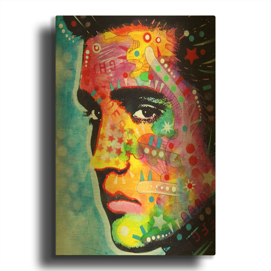 'The King' By Dean Russo Gold Metal Wall Art