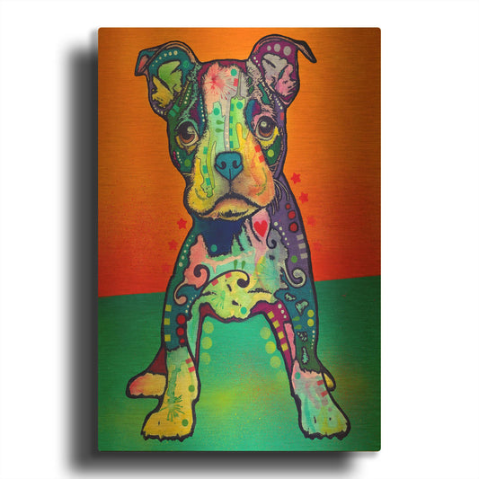 'On My Own' By Dean Russo Gold Metal Wall Art