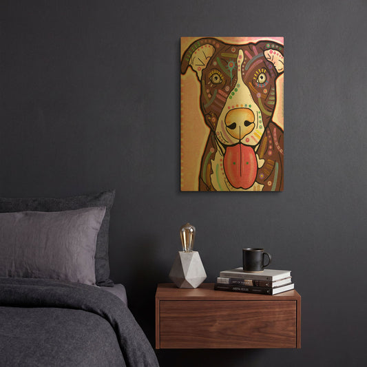 'Bliss' By Dean Russo Gold Metal Wall Art