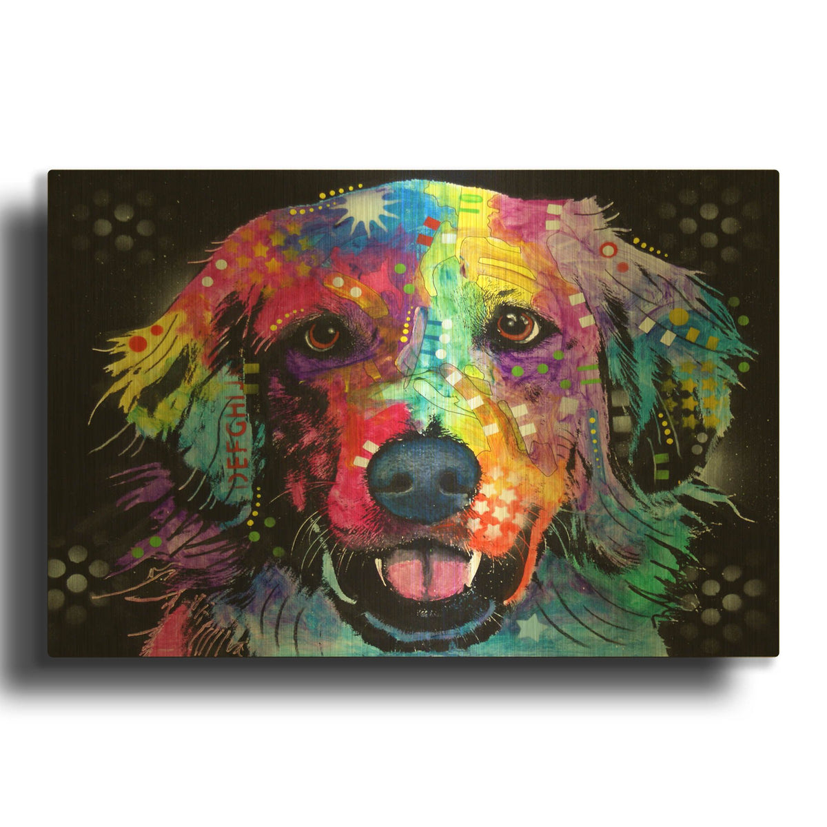 'Golden' By Dean Russo Gold Metal Wall Art