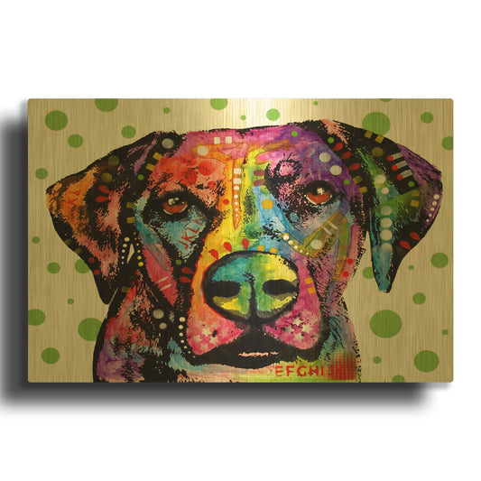 'Rhodesian' By Dean Russo Gold Metal Wall Art