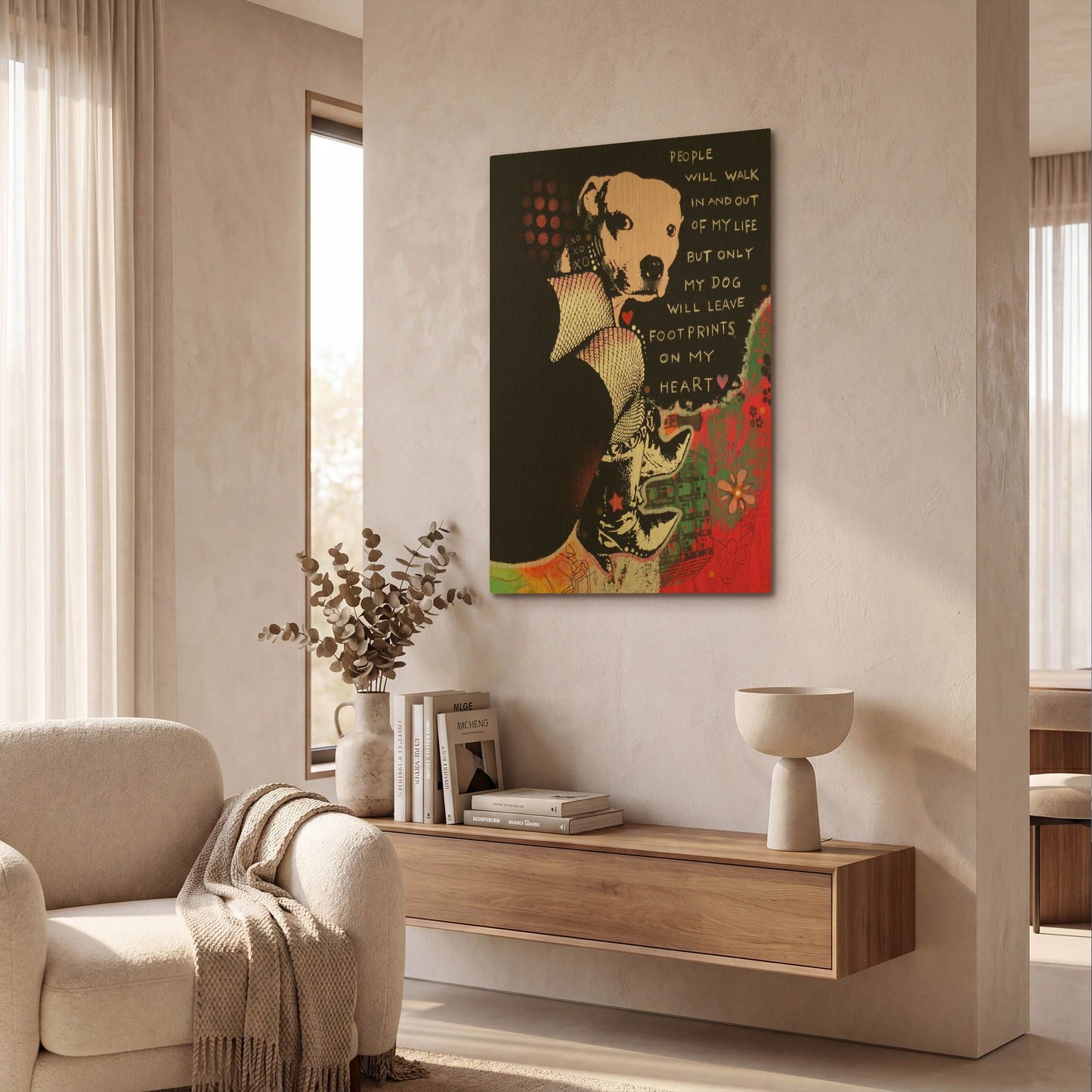 'Girls Best Friend' By Dean Russo Gold Metal Wall Art