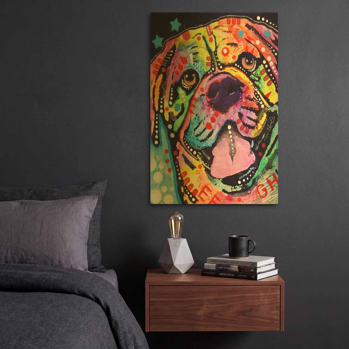 'Bosco' By Dean Russo Gold Metal Wall Art