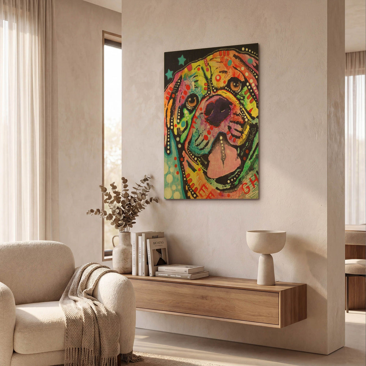 'Bosco' By Dean Russo Gold Metal Wall Art