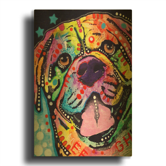 'Bosco' By Dean Russo Gold Metal Wall Art