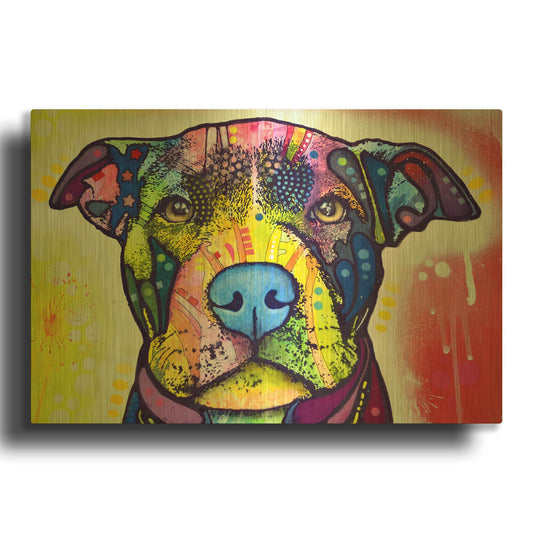 'Love A Bull This Years Love 2013 Part 1' By Dean Russo Gold Metal Wall Art