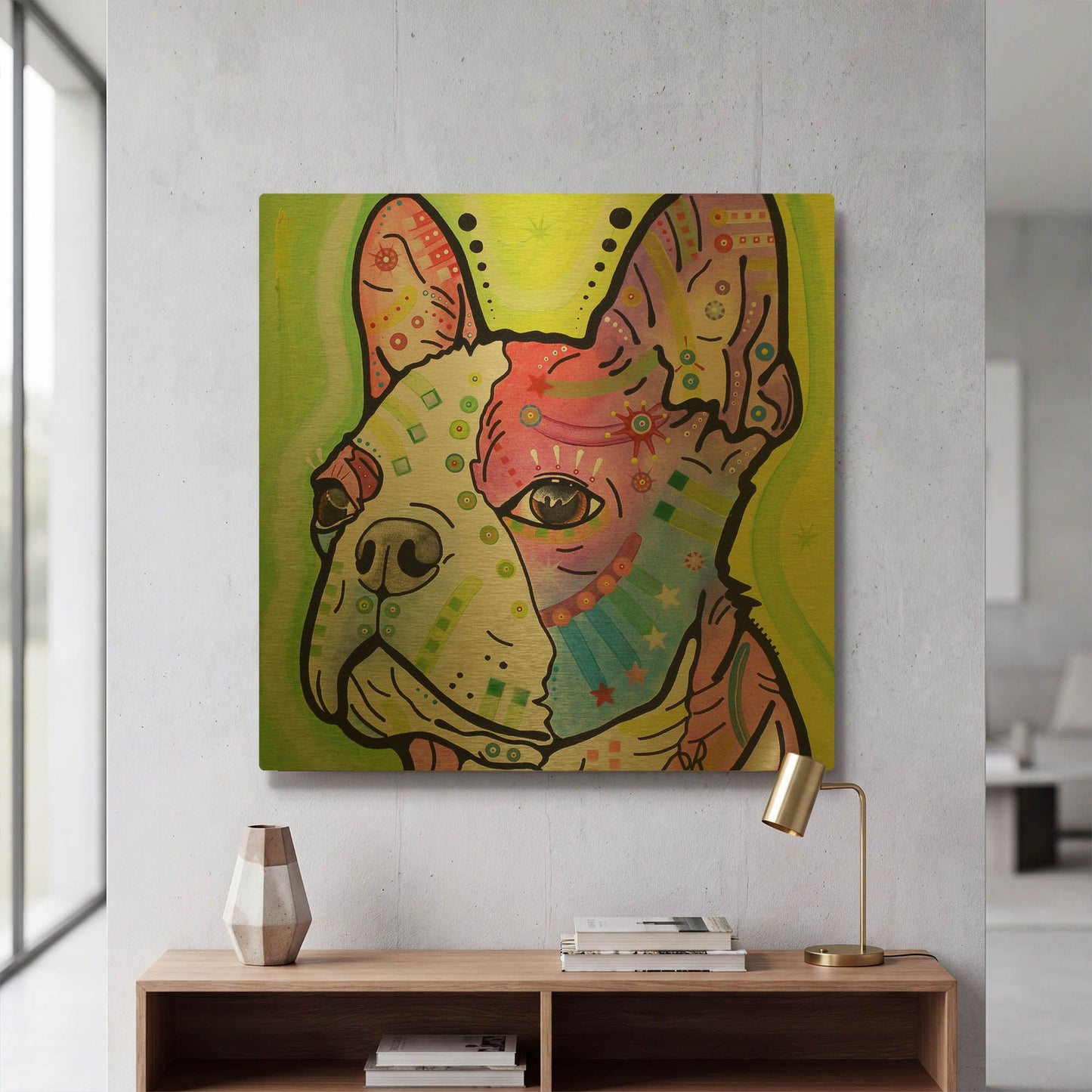 'Pride' By Dean Russo Gold Metal Wall Art