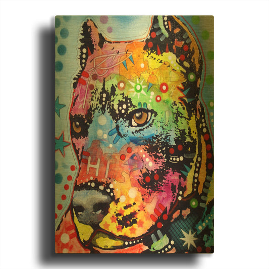 'Smokey' By Dean Russo Gold Metal Wall Art