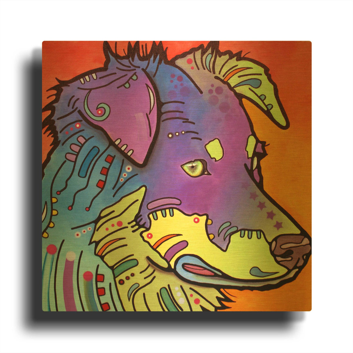 'Within' By Dean Russo Gold Metal Wall Art