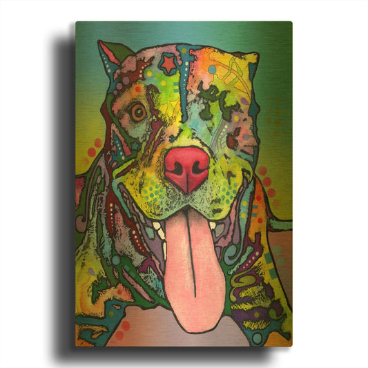 'Rooster' By Dean Russo Gold Metal Wall Art