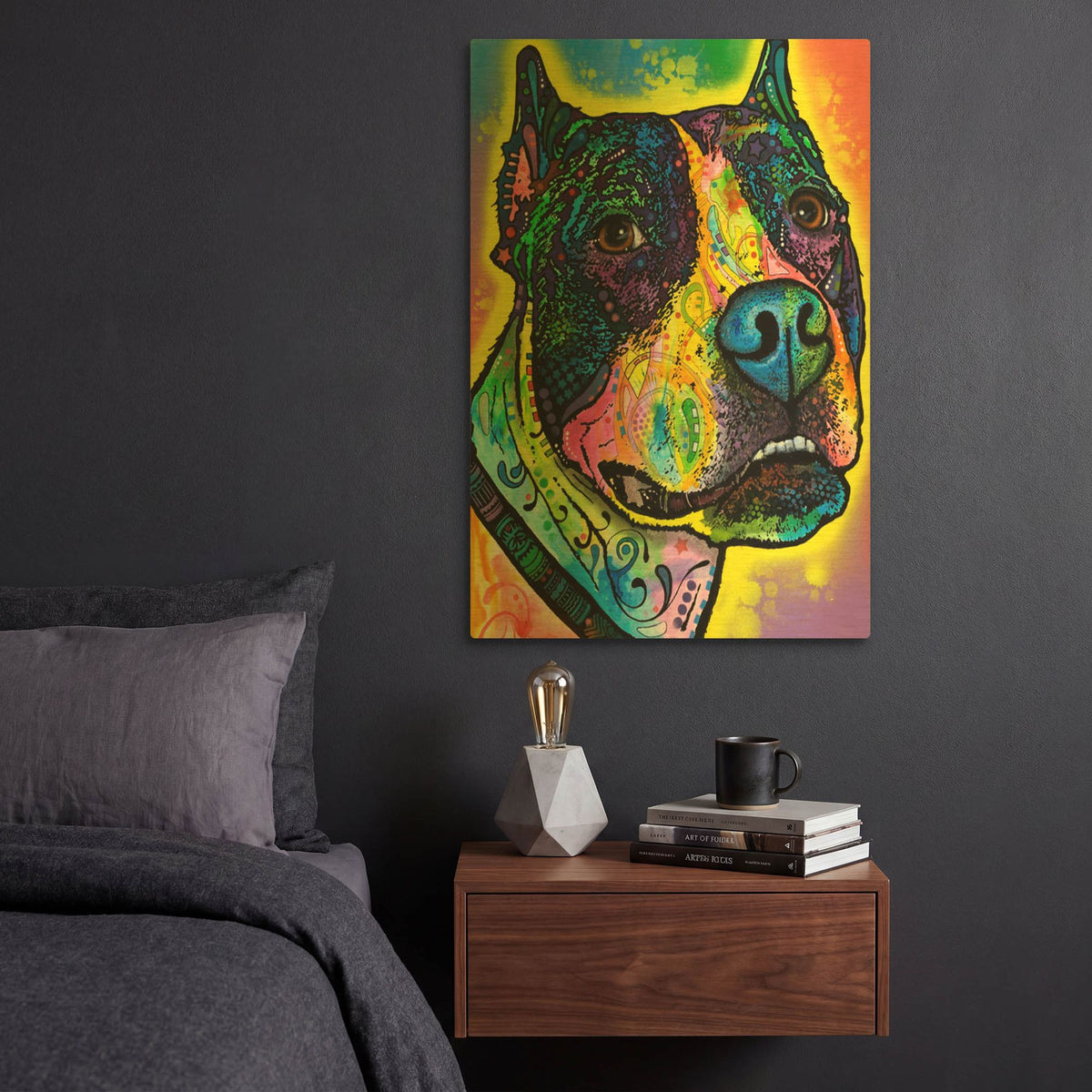 'Justice' By Dean Russo Gold Metal Wall Art
