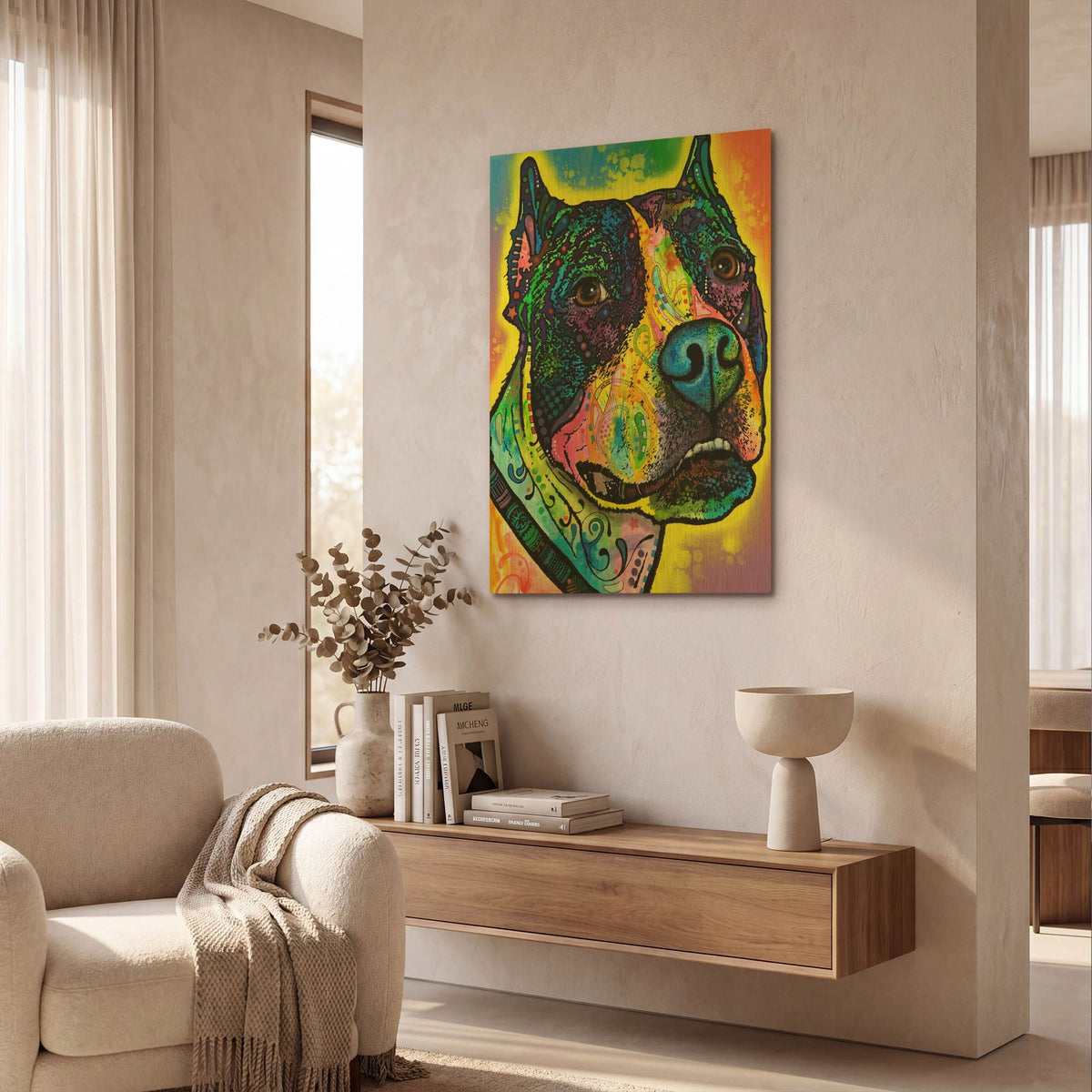 'Justice' By Dean Russo Gold Metal Wall Art