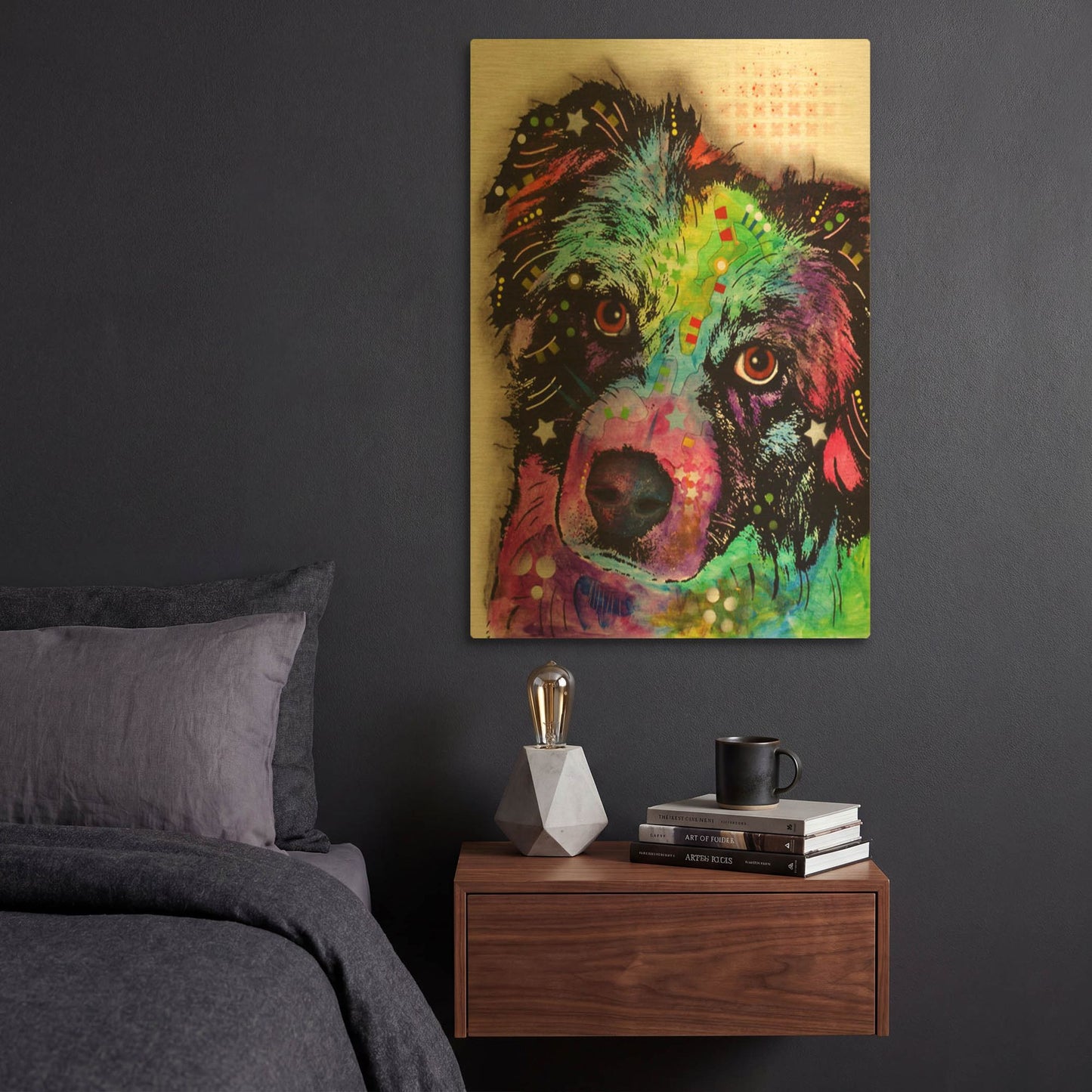 'Aussie' By Dean Russo Gold Metal Wall Art