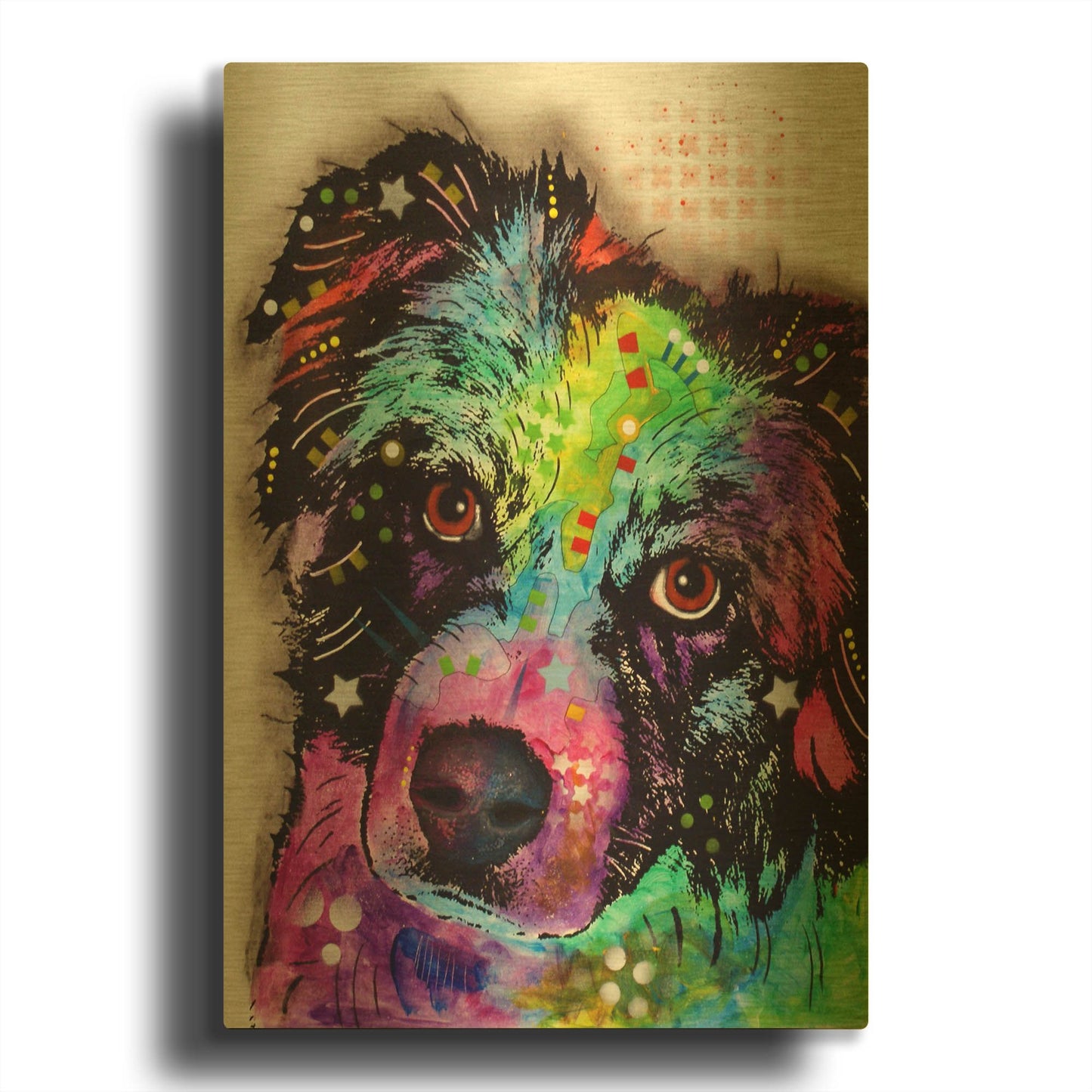 'Aussie' By Dean Russo Gold Metal Wall Art
