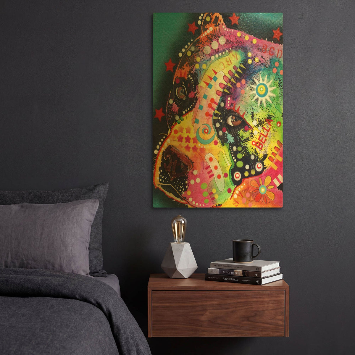 'Bella' By Dean Russo Gold Metal Wall Art
