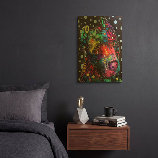 'Companion Pit' By Dean Russo Gold Metal Wall Art